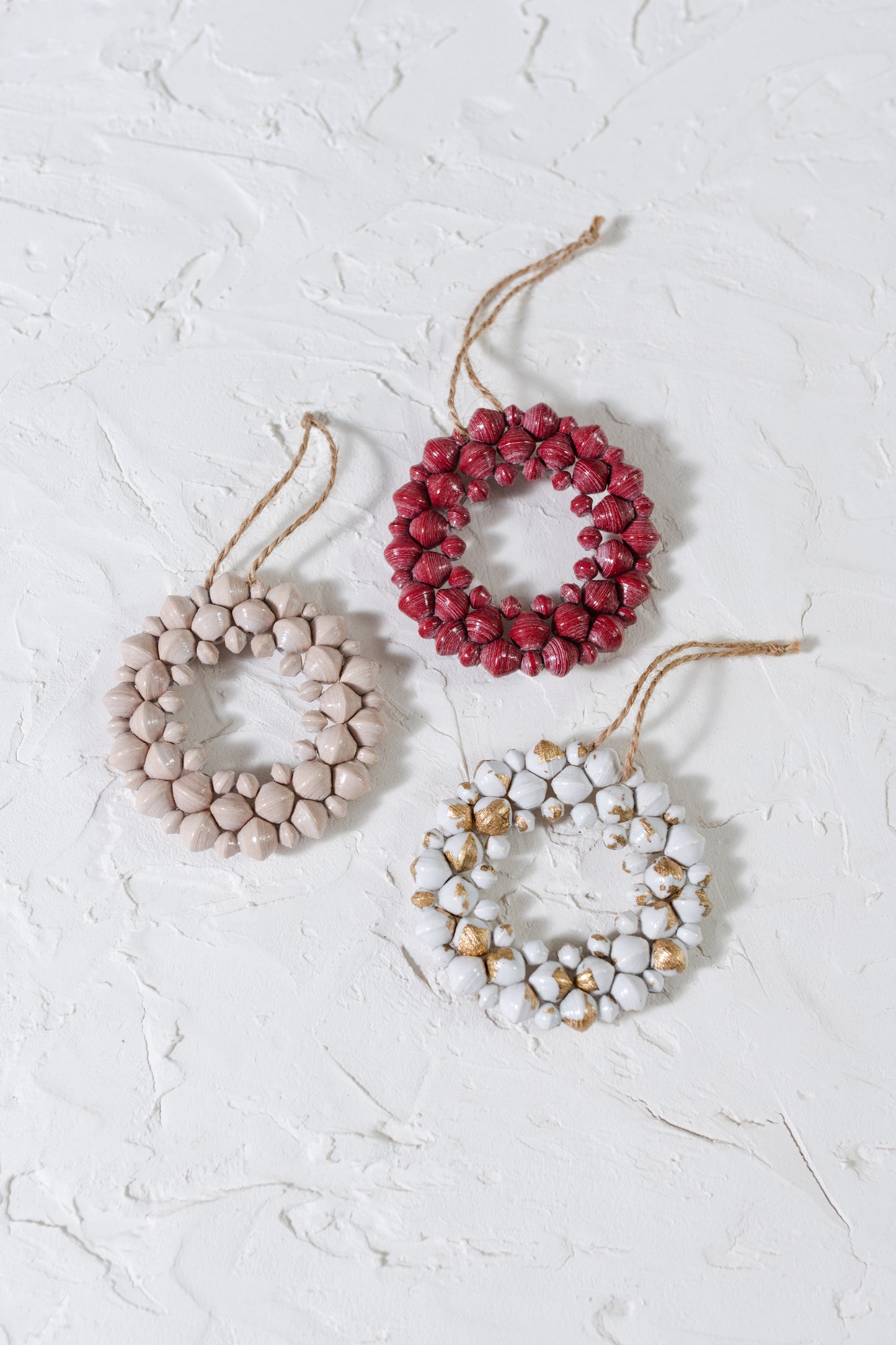 Beaded Wreath Ornament