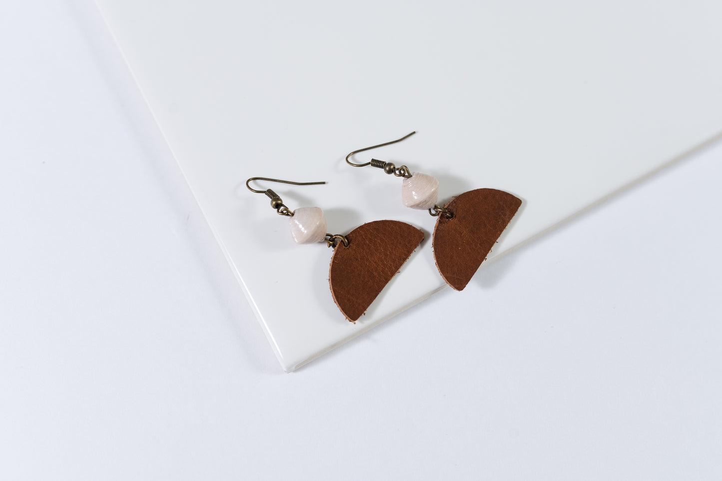 Ahura Leather Earrings