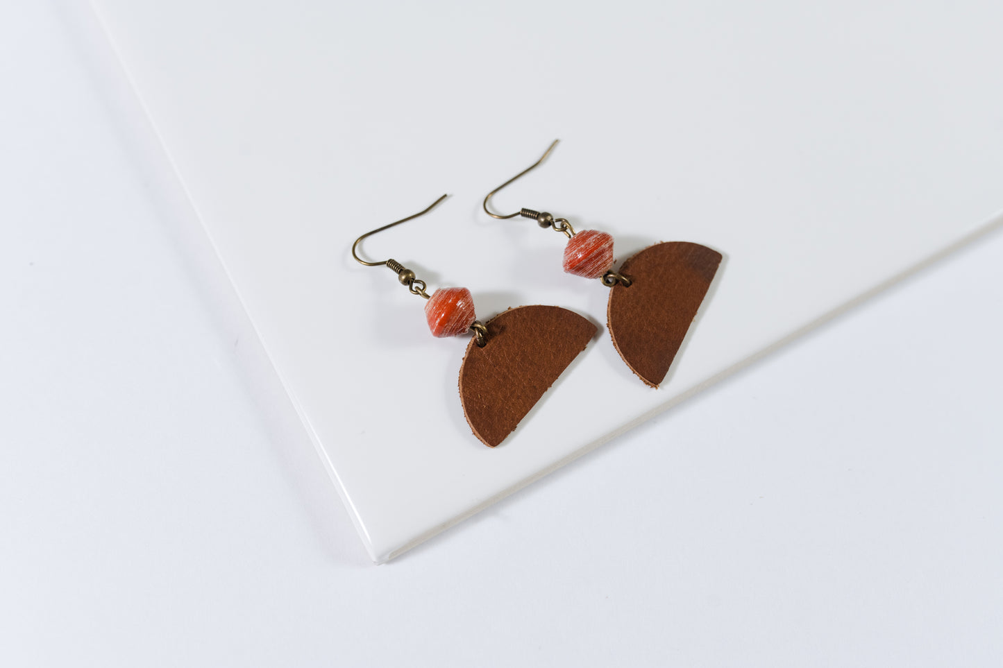 Ahura Leather Earrings