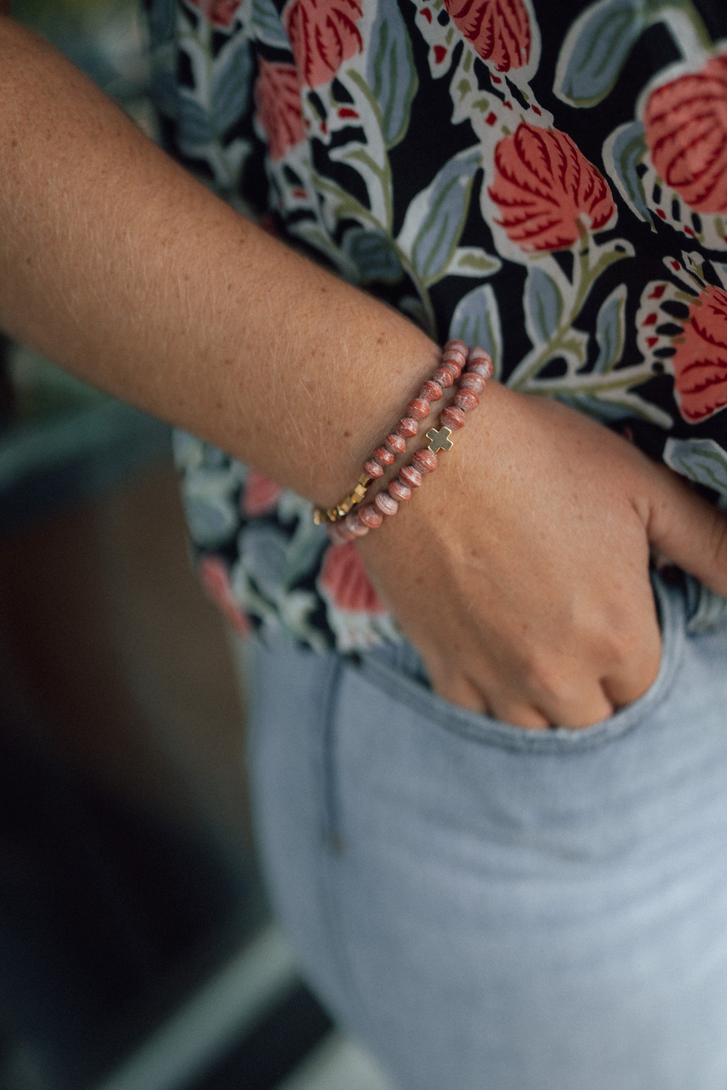 Petra Cross Bracelet