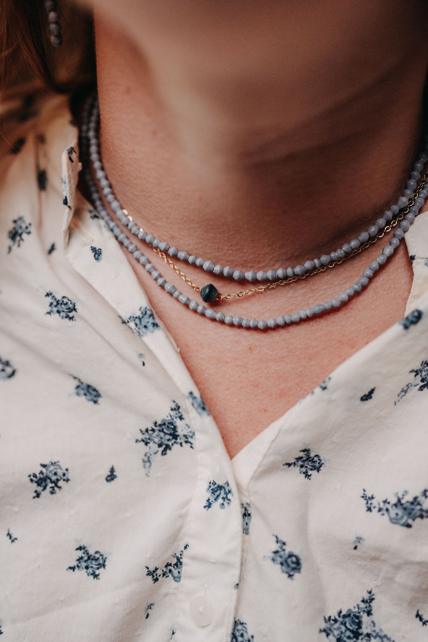 Cynthia Beaded Necklace