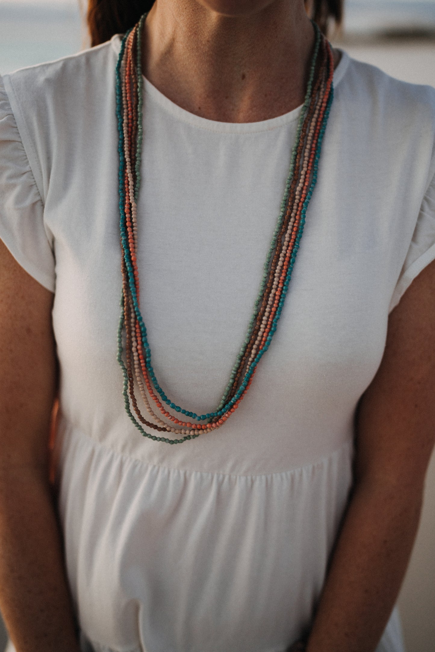 Cynthia Beaded Necklace