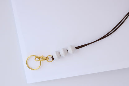 Sophie Leather Lanyard