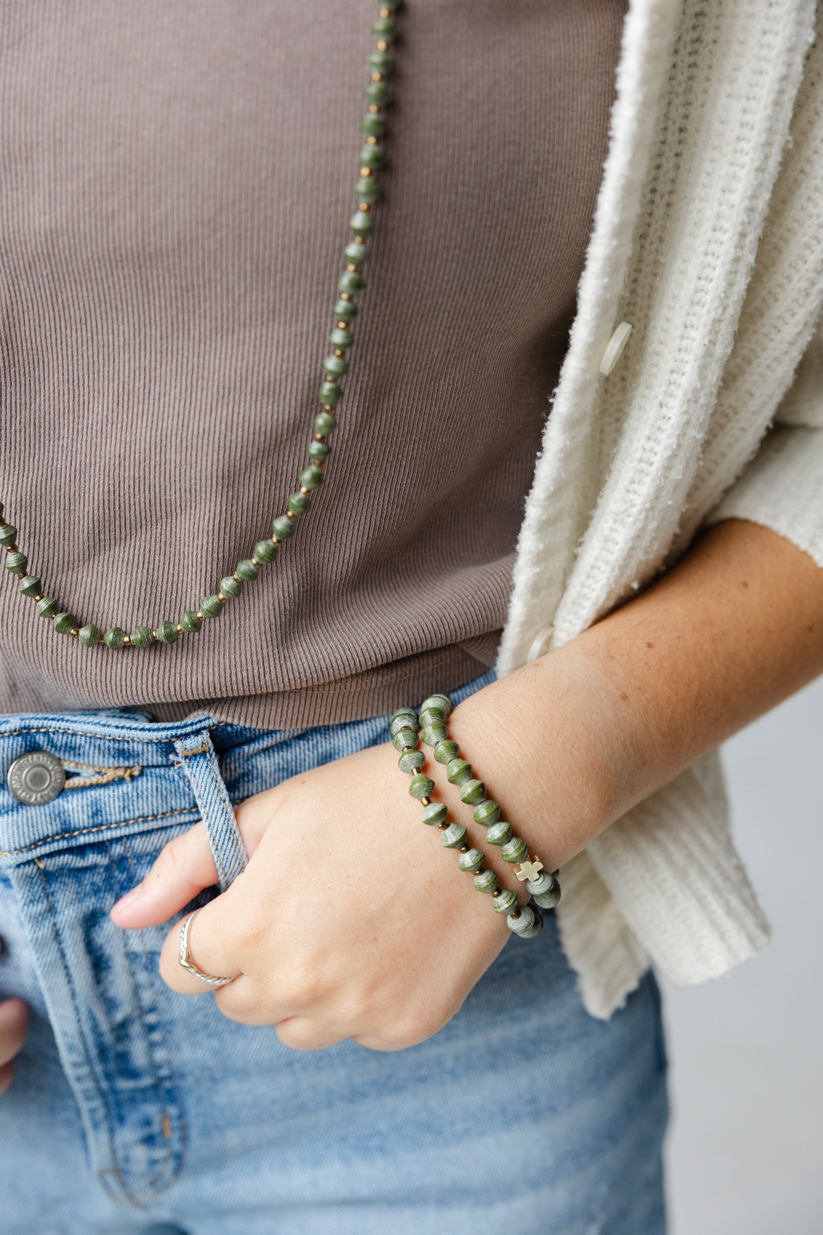 Petra Cross Bracelet