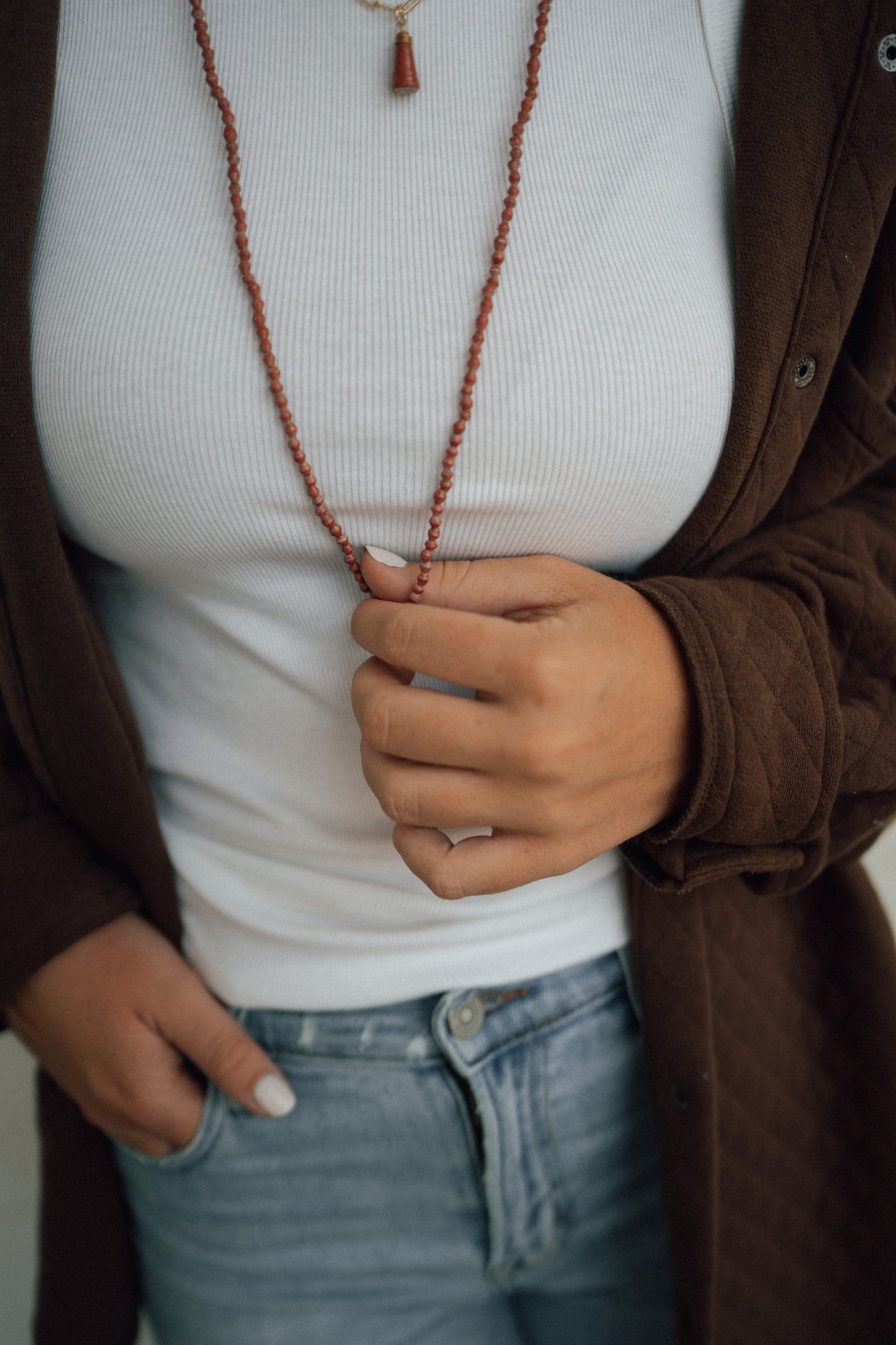 Cynthia Beaded Necklace