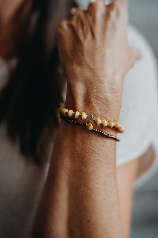 Petra Cross Bracelet