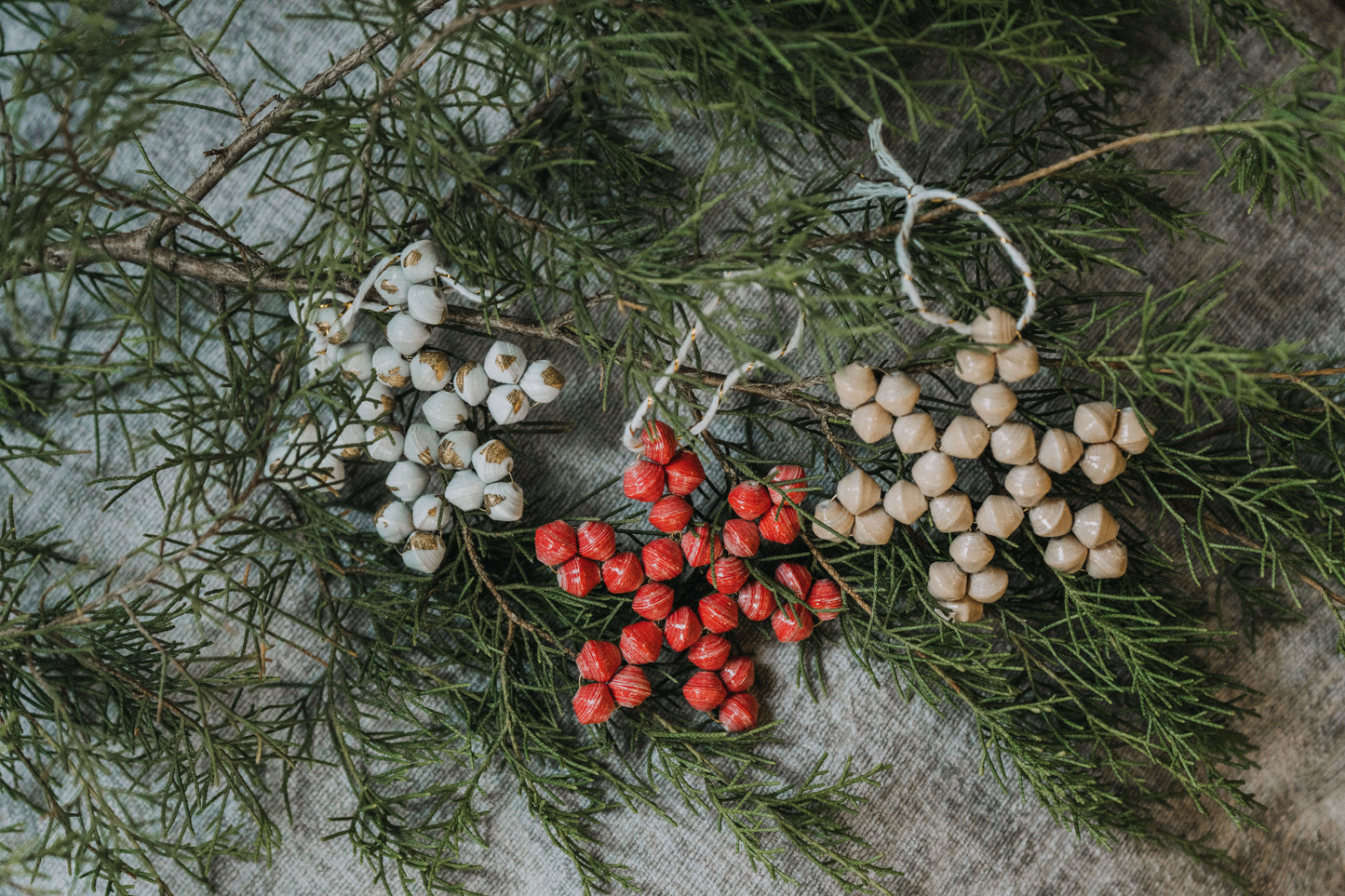 Beaded Snowflake Ornament